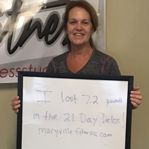 Linda K detox Happy Client Maryville Fitness Personal Training